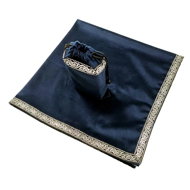 Mystic Velvet Divination Tablecloth & Tarot Pouch